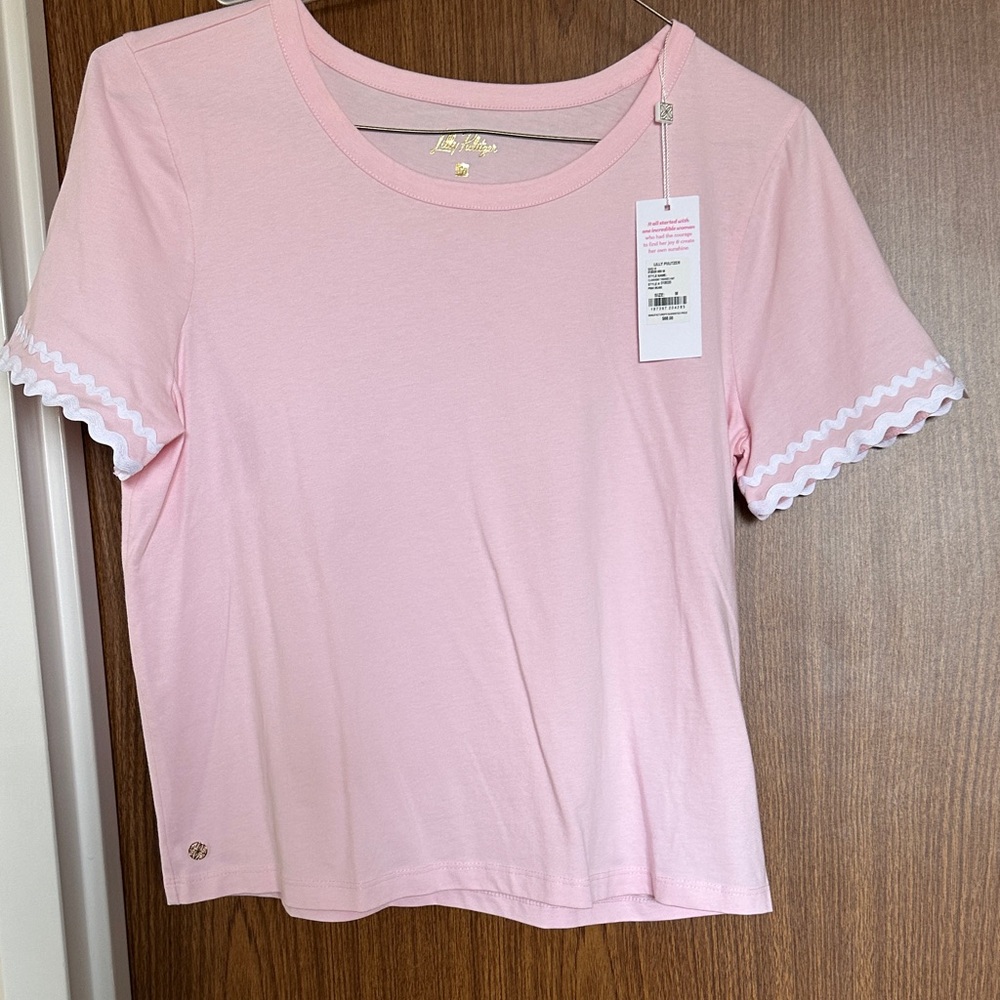 Lilly Pulitzer Light Pink Short Sleeve Tee